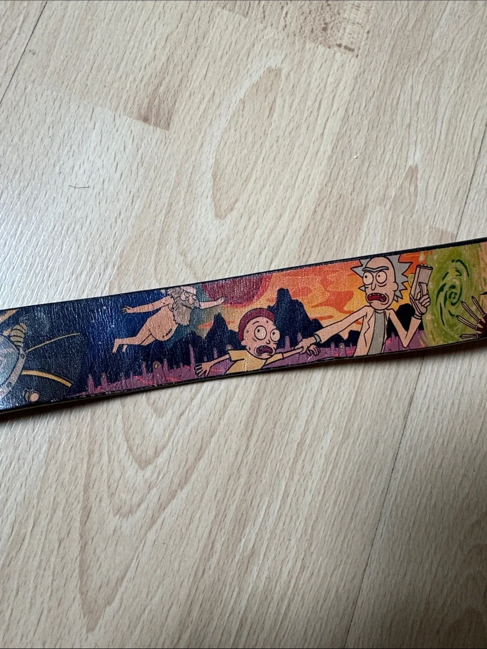 Jon Wye Leather Rick and Morty Belt